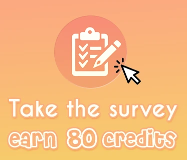 Survey and get 800 credits